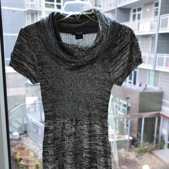 Sequin Hearts Cowl Neck Dress, like new! - Picture 3 of 7